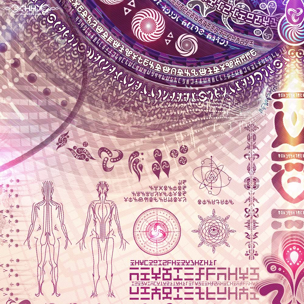 Bio-Energetic Vortexes No.6 — Insight (Ajna Chakra) detail 8
