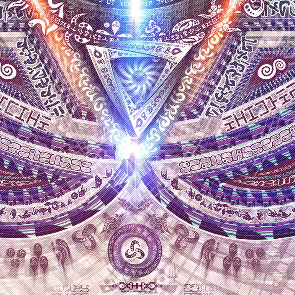 Bio-Energetic Vortexes No.5 — Truth (Vishuddha Chakra) detail 3