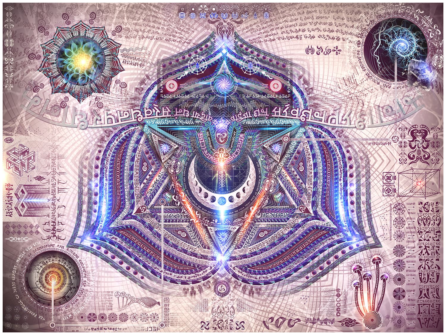 Bio-Energetic Vortexes No.5 — Truth (Vishuddha Chakra)