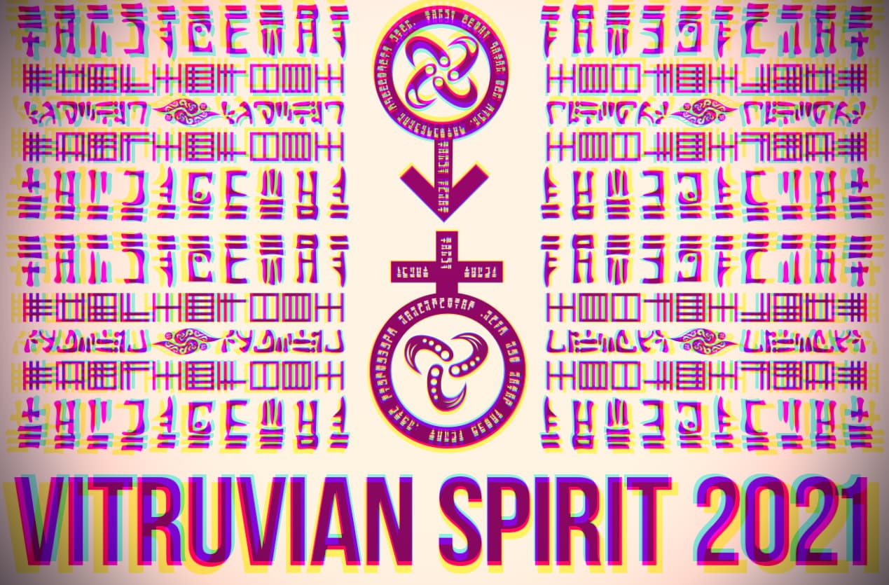 Universal Transmissions XI — Vitruvian Spirit (Seeding the New Renaissance) detail 1