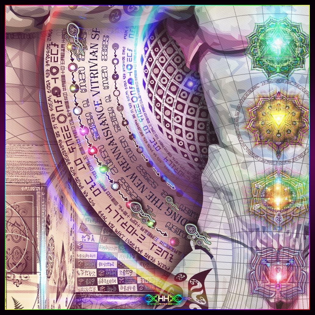 Universal Transmissions XI — Vitruvian Spirit (Seeding the New Renaissance) detail 14