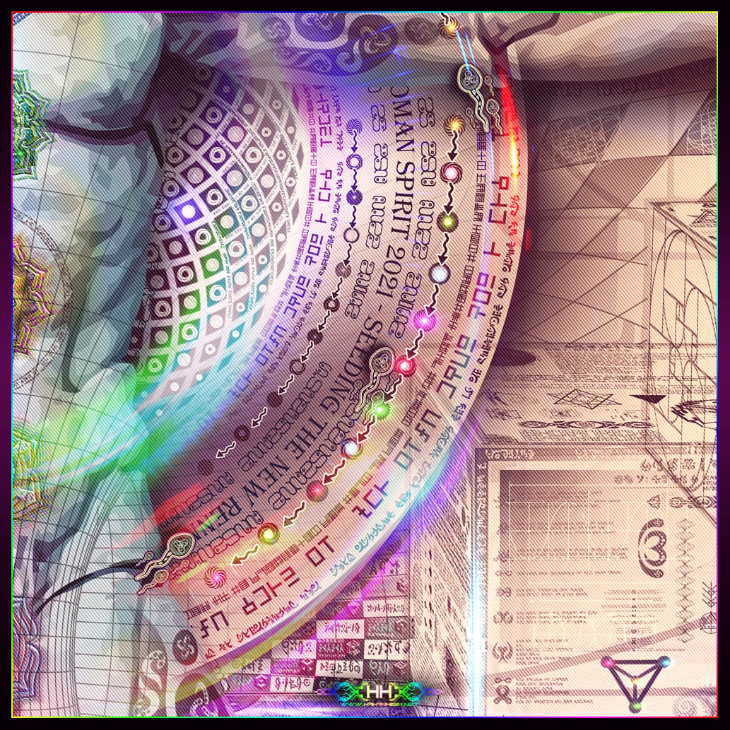 Universal Transmissions XI — Vitruvian Spirit (Seeding the New Renaissance) detail 15