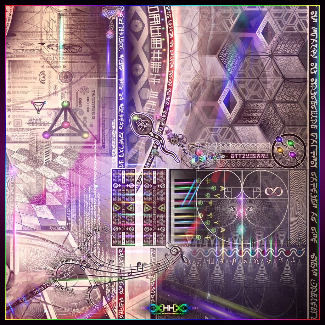 Universal Transmissions XI — Vitruvian Spirit (Seeding the New Renaissance) detail 33