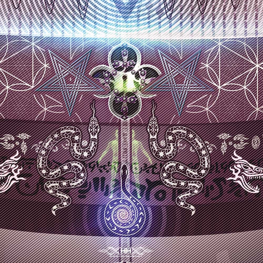 Universal Transmissions IX — The Cosmic Egg detail 3