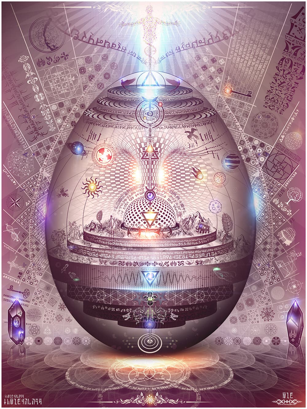 Universal Transmissions IX — The Cosmic Egg
