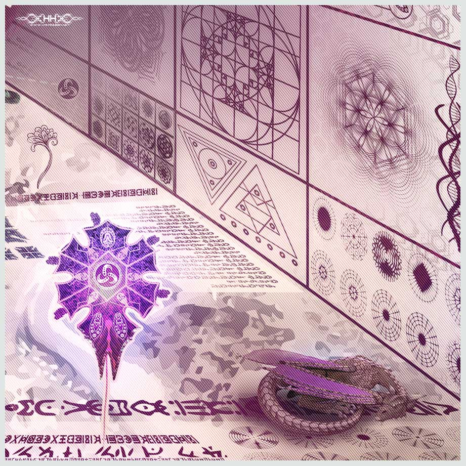 Universal Transmissions VIII — Recursive Pantheism detail 1