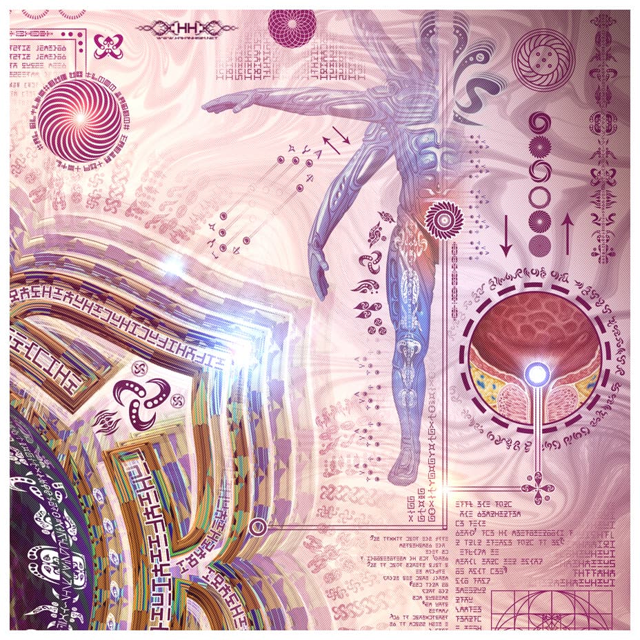 Bio-Energetic Vortexes No.2 — Flow (Sacral Chakra) detail 5